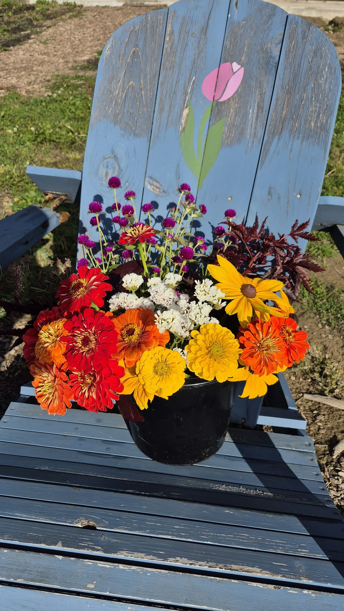 Frost Harvest Flower Pails