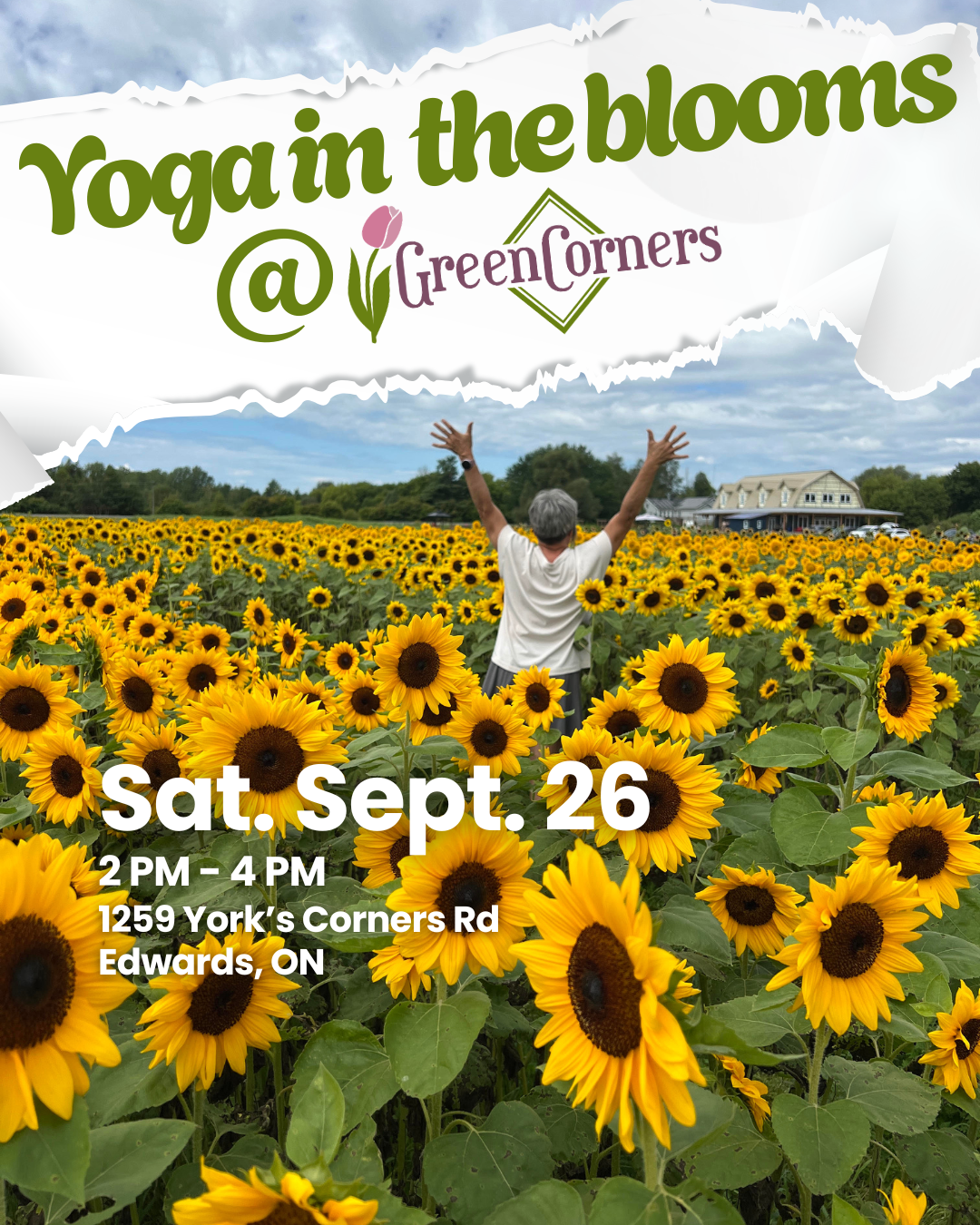 Yoga in the Blooms with HYER Shala